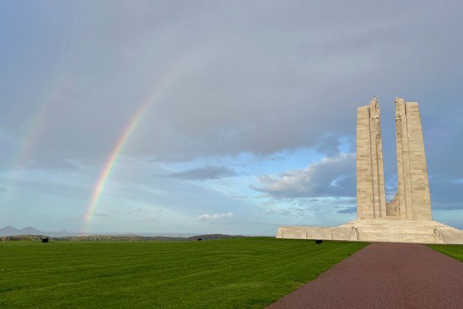 1 day Canadian WW1 private tour including Vimy Ridge - Courcelette and the first use of tanks