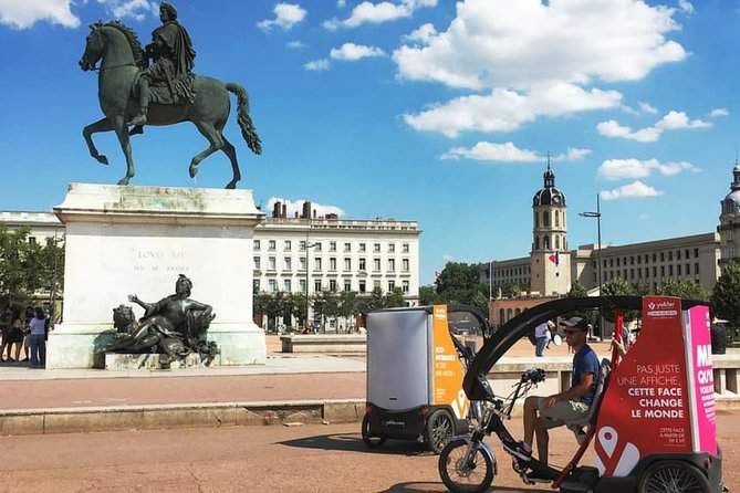 1 or 2-Hour Pedicab tour of Lyon - Choosing one hour or two hours