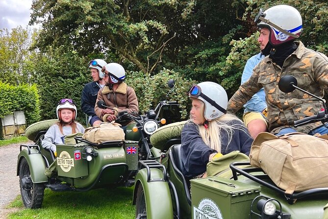 2- to 6-hour sidecar excursion on the D-Day Landing Beaches - Why a sidecar suits the D-Day beaches