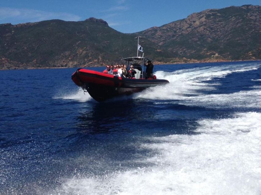 Ajaccio/Porticcio: Scandola & Piana Semi-Rigid Boat Day Trip - What the $129 price gives you