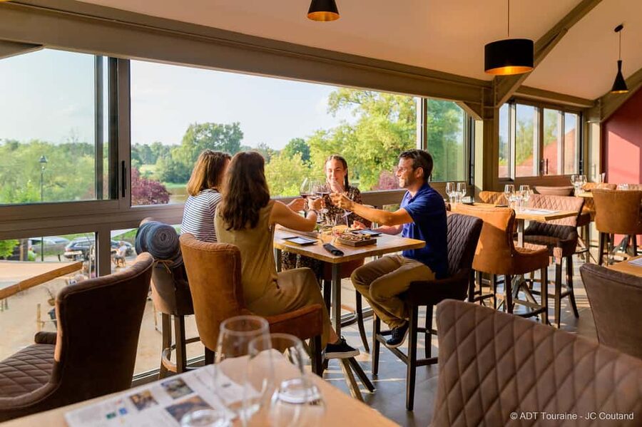Amboise: Caves Ambacia Visit and Wine Tasting - The boutique and bistro make it easy to stay longer