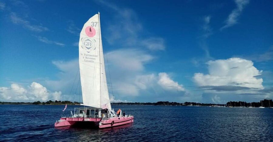 Baden: Gulf of Morbihan Exploration by Catamaran - Berder, the Jument, and island views