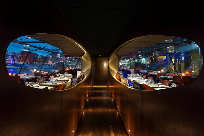 Bateaux Parisiens Seine River Gourmet Dinner & Sightseeing Cruise - The Seine route, from the Eiffel Tower to central Paris