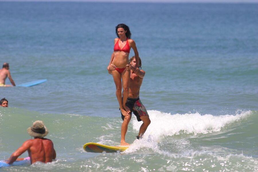 Biarritz : Cours de surf sur la côte Basque. - The 90-minute water session and first waves