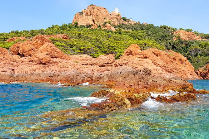 Boat tour from Fréjus - Calanques Estérel - 2h30 - Île des Vieilles and the Bay of Agay