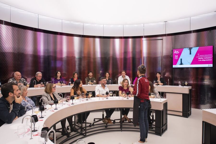 Bordeaux: Cité du Vin Entry Ticket and Wine Tasting - Sensory displays make the lessons memorable