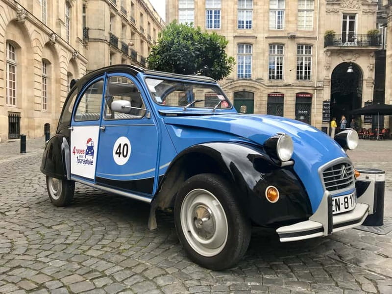 Bordeaux: Private Tour in a Citroën 2CV - Saint-Croix, medieval lanes, and the Public Garden