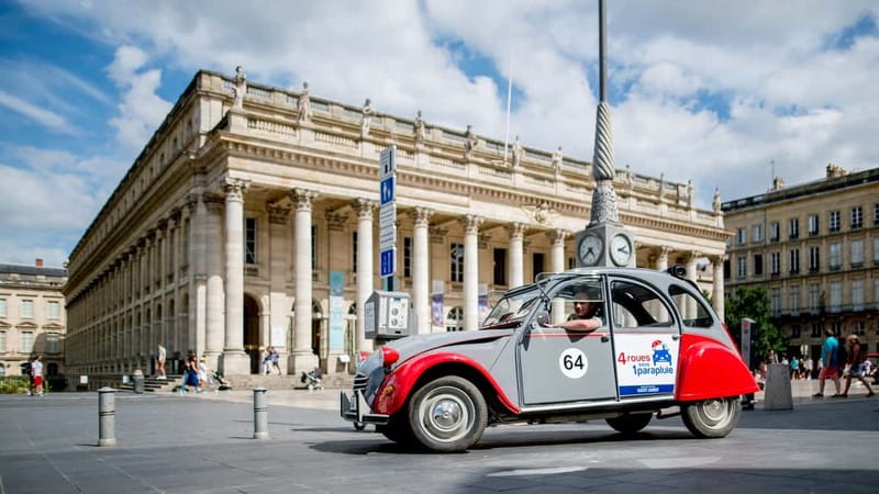 Bordeaux: Private Tour in a Citroën 2CV - The first 90 minutes: a quick portrait of Bordeaux