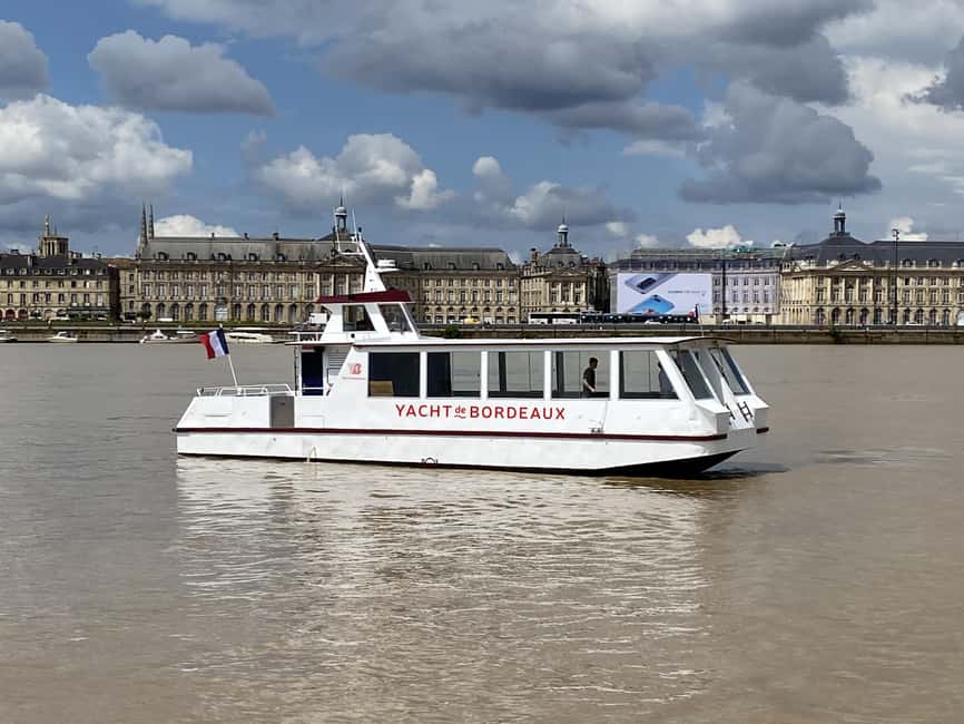 Bordeaux: River Garonne Cruise with Glass of Wine and Canelé - Cité du Vin and the Nouveau Stade de Bordeaux