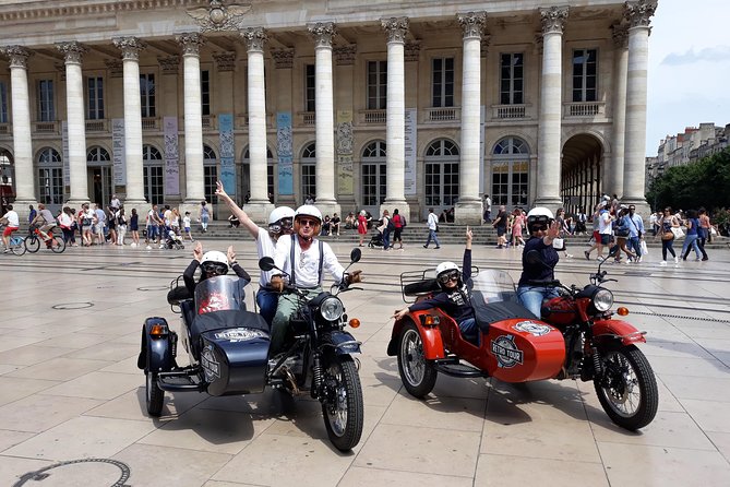 Bordeaux Sightseeing Private Sidecar Guided Tour - Starting at 12 Cours du 30 Juillet
