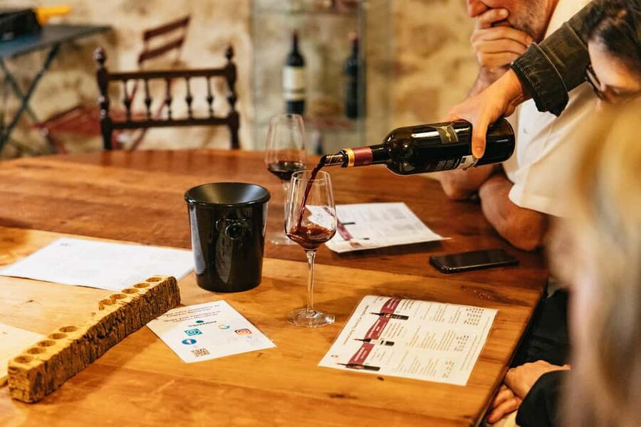 Bordeaux: St. Emilion Day Trip with Wine Tasting and Lunch - The final tasting with an independent wine seller