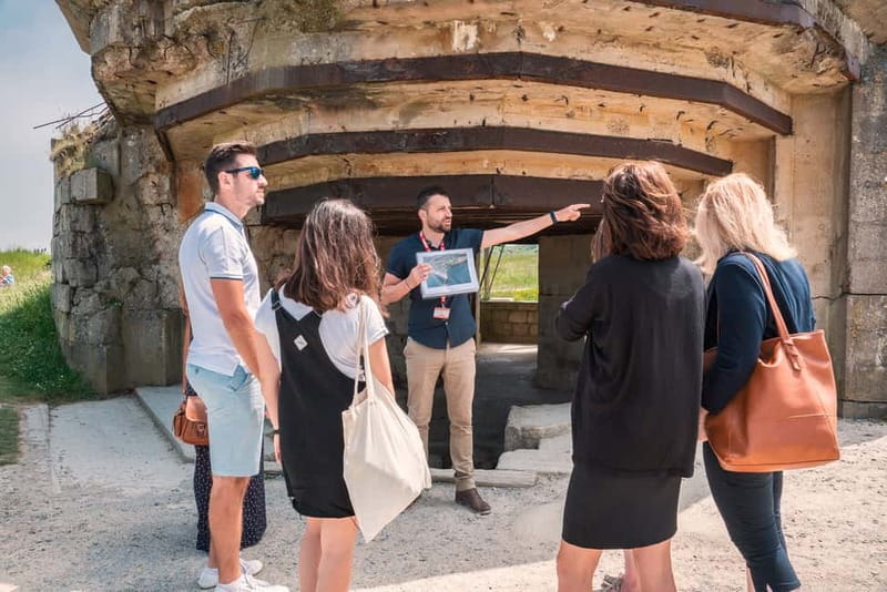 Caen: Guided D-Day Sites Tour & Caen Memorial Museum Ticket - Pointe du Hoc: bunkers, cliffs, and a hard first lesson