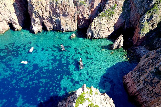 Calanches de Piana cruise from Porto - Seeing the cliffs, caves, and blue water up close