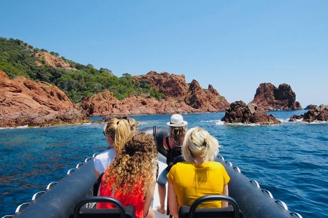 Calanques and red rocks - Departure Saint Raphaël - The return ride adds a shot of speed