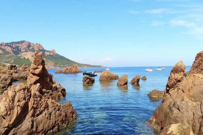 Calanques de l'Estérel - Departure from AGAY - What the 2.5-hour route feels like
