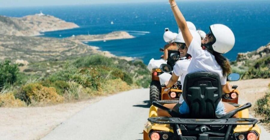 Calvi: 2-Hour Quad Bike Trip Between Sea and Mountains - Mountain tracks above Calvi