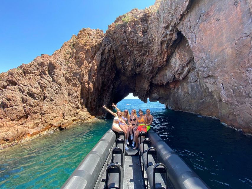 Cannes: 2.5-Hour Esterel Calanques Boat Excursion - Coves, caves, and the swimming stops