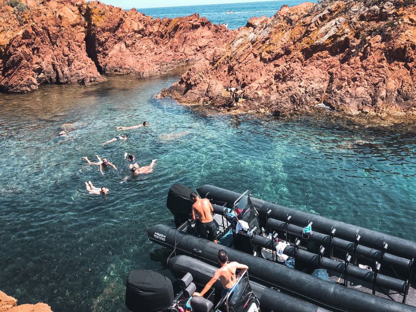 Cannes: 2.5-Hour Esterel Calanques Boat Excursion - What the captain adds to the ride