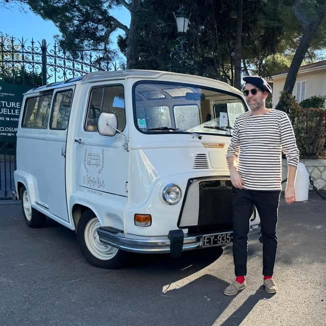 Cannes: City Tour in a Vintage Bus - The Palais des Festivals: Cannes goes red carpet