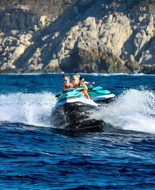 Cannes: Jet Ski Adventure with Optional Instructor - The open-water ride and swimming break