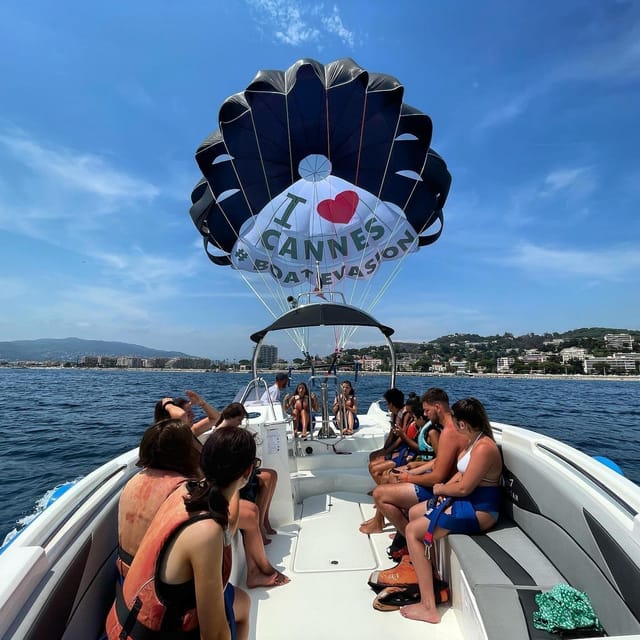 Cannes: Parasailing Experience for Couples, Family & Friends - The 10-minute view over Cannes and Mandelieu