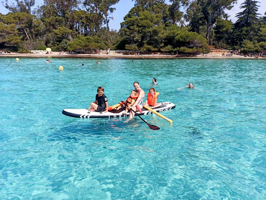 Cannes: Private Boat Trip to Lerins Islands & Cap d'Antibes - Swimming, snorkeling, and paddleboarding
