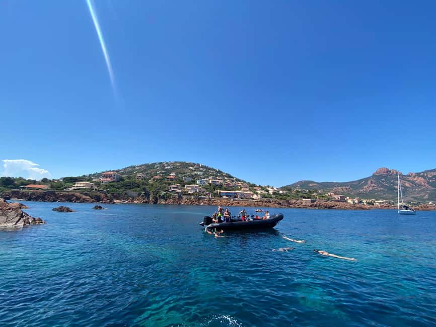 Cannes: Scenic Coves RIB Boat Tour - Leaving Port du Béal in Cannes