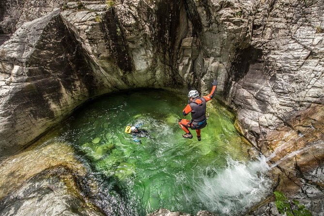 Canyoning Corsica The Richiusa Canyon - Two hours inside the Richiusa Canyon
