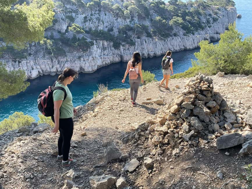 Cassis: 3 Calanques Half-Day Hiking Tour with Swimming - The climb toward En-Vau: where the work begins