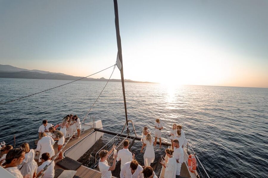 Catamaran half-day excursion - Swimming stops that shape the day