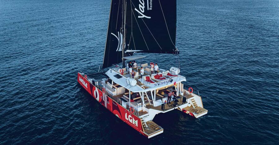 Catamaran Lucile | La Grande Motte Guided tours of the ports - Leaving From the Charles-de-Gaulle Quay
