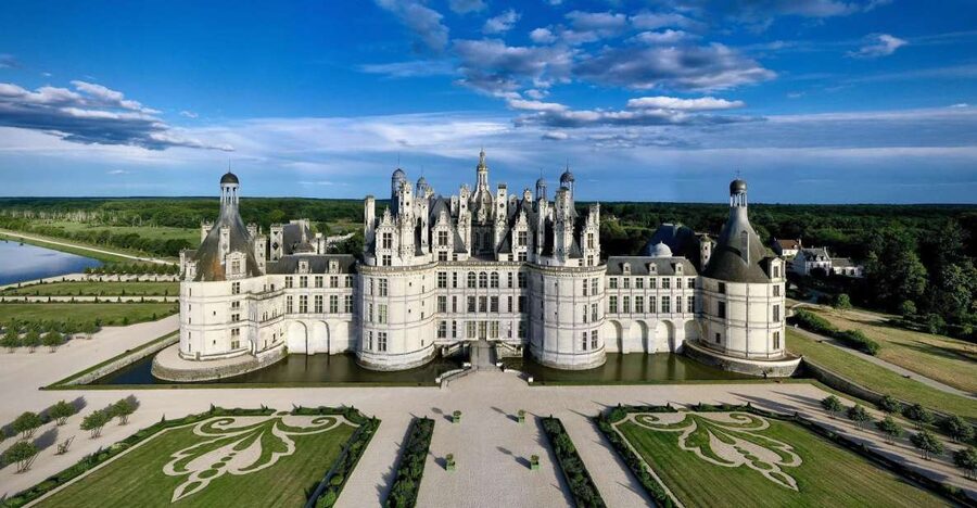 Chambord: Entry Ticket to the Castle - Balconies, Roofline, and Views Over the Grounds