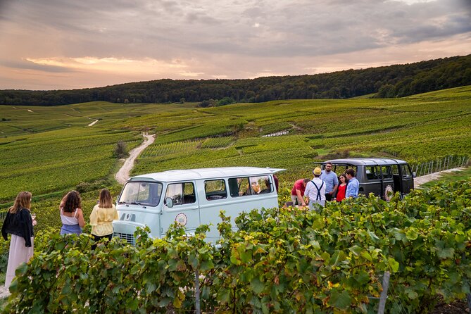 Champagne experience with a vintage van from Epernay - 3 hours - Why this Épernay tour feels different