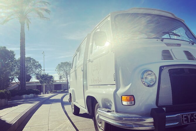 City Tour in Cannes aboard our Classic French Bus! - Riding Cannes in a 1960s French van