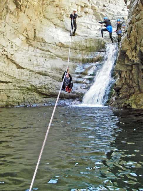 Corsica Richiusa Sporty Canyon Tour - The uphill walk is part of the challenge