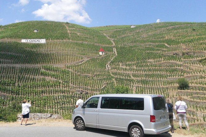 Cotes du Rhone Wine Tour (9:00 am to 5:15 pm) - Small Group Tour from Lyon - Côtes Rôtie and the roasted hillsides