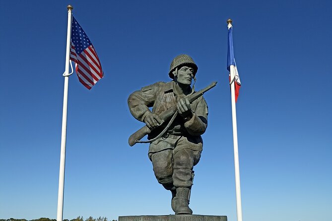 DDay American Beaches and US Airborne Full Day Tour from Bayeux - Pointe du Hoc: craters, cliffs, and the Ranger assault