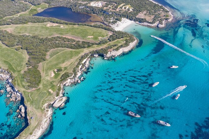 Discovery of Lavezzi Islands from Bonifacio - Finding the dock at Plage de Piantarella