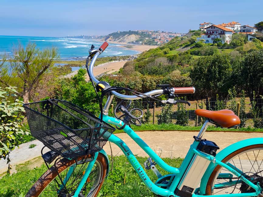 E-bike Guided Tour Biarritz & small villages - Choosing Two Hours or Three and a Half