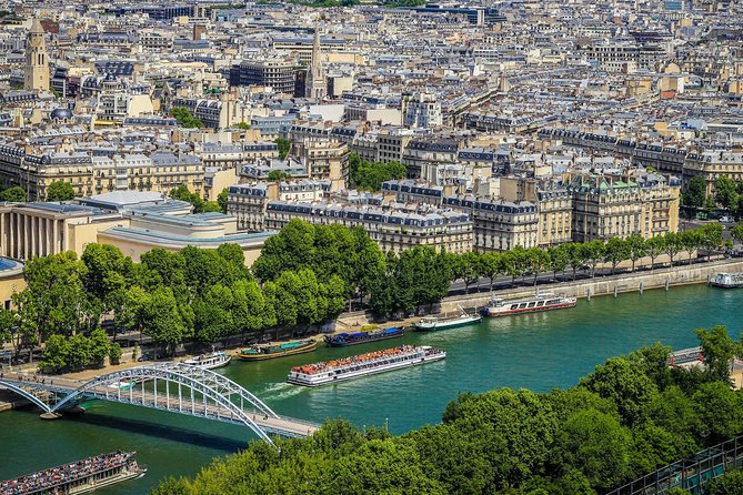 Eiffel Tower Elevator Tour with Optional Summit & Cruise Access - Riding the elevator to the second floor