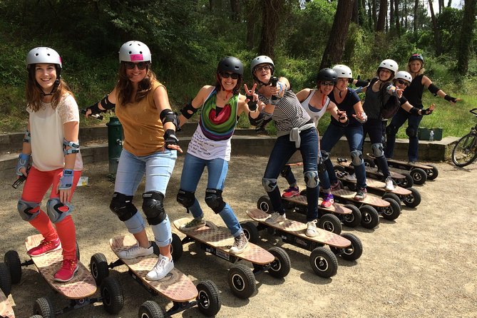 Electric cross skate initiation from 6 years old - From cautious turns to a complete circuit