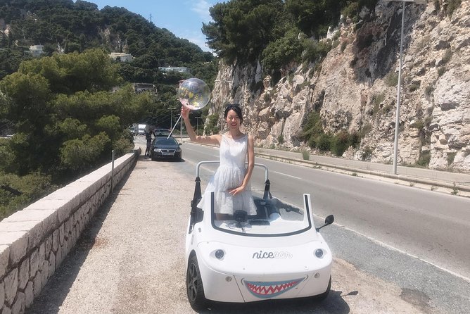 French Riviera Famous Cities Scoot Coupe Tour from Nice - Villefranche-sur-Mer supplies the Dolce Vita finish