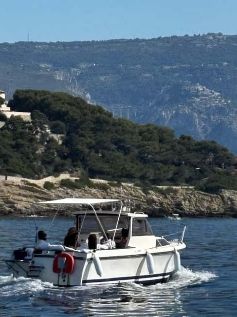 French Riviera Private Boat Trip - A swim in the Mediterranean
