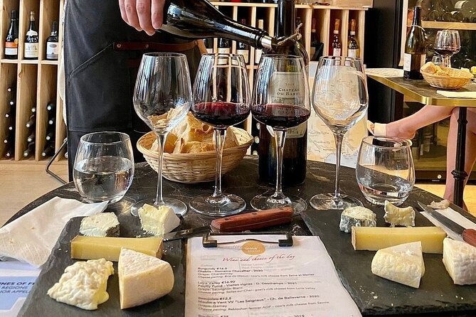 French Wine, Champagne And Cheese Tasting Paris SECRET WINE DOOR - The final bottle shop is useful, not a hard sell