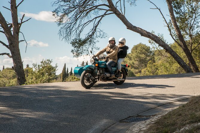 From Aix-en-Provence: 2-Hour Wine & Scenery Sidecar Tour - The winery stop: tasting first, tour second