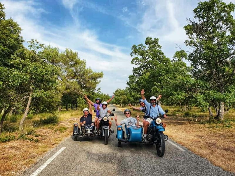 From Aix-en-Provence: 2-Hour Wine & Scenery Sidecar Tour - Practical advice for choosing your seat