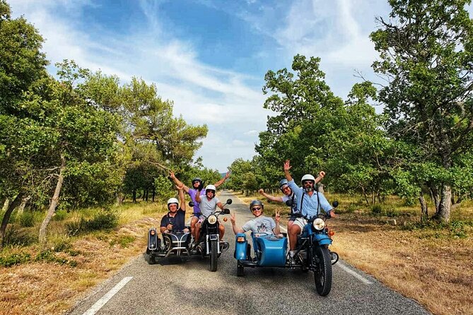 From Aix-en-Provence : Half-day Sidecar Wine Tour - Leaving Aix in a sidecar
