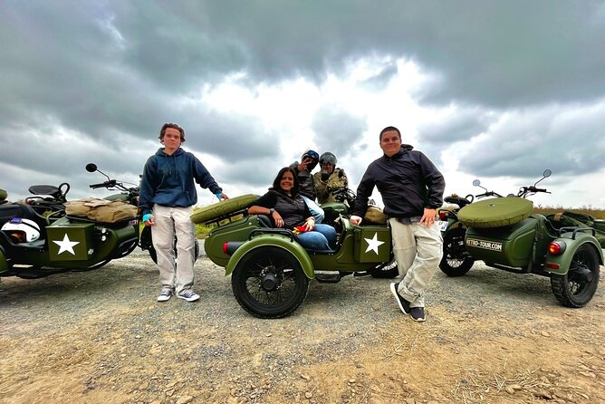From Bayeux: 2-hour private sidecar tour in Normandy - Starting in Bayeux with helmets and goggles
