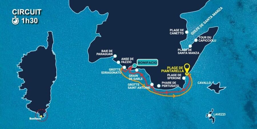 From Bonifacio: Cruise of the Cliffs and the Lavezzi Islands - Why the open-air boat matters