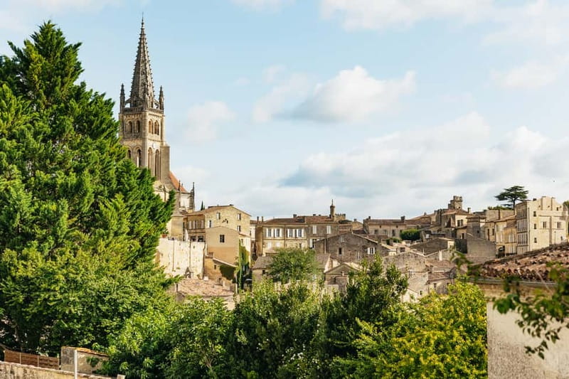 From Bordeaux: Half-Day Saint-Émilion Tour and Wine Tasting - From Bordeaux to Saint-Émilion in a small van